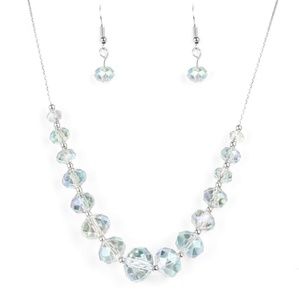 Crystal Carriages Multicolored Necklace